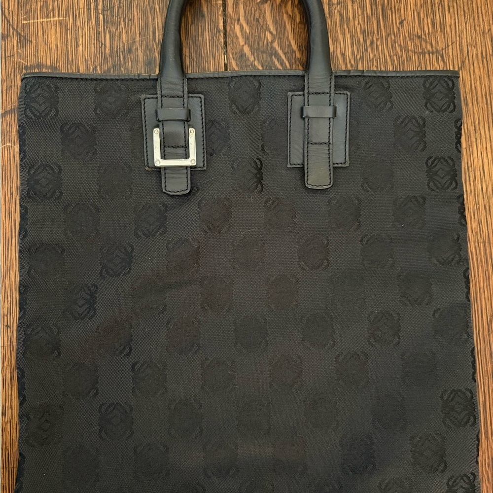 Elegant Black Tote Bag